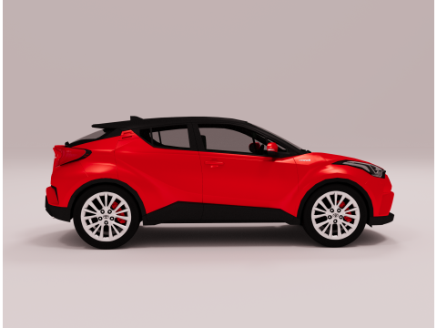 Toyota CHR 3Dモデル