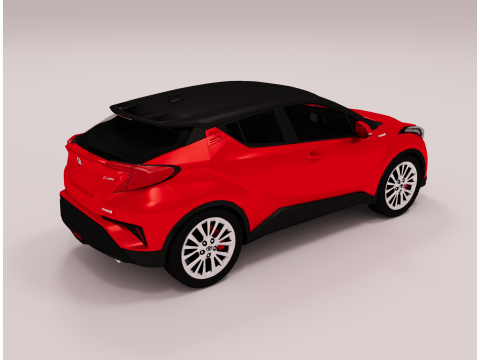 Toyota CHR 3Dモデル