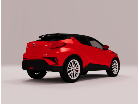 Toyota CHR 3Dモデル