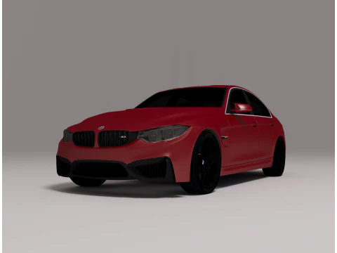 BMVV 3-Series F30 3D Model