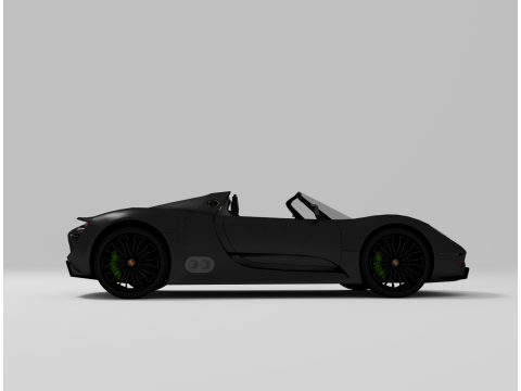 Porsche 918 Spyder Modelo 3D