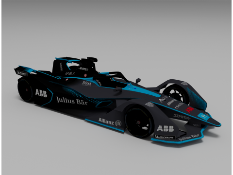 Formula E S06 Modelo 3D