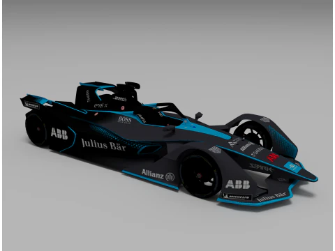 Formula E S06 3D Model
