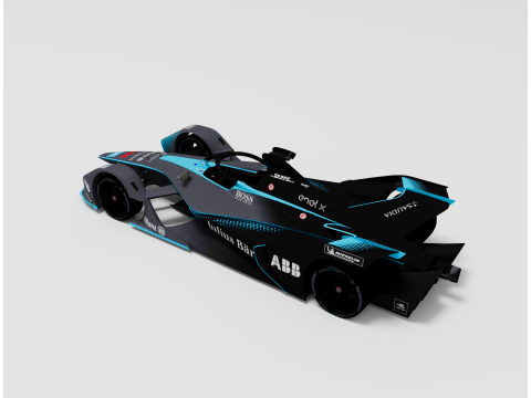 Formula E S06 Modelo 3D