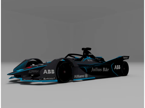 Formula E S06 3D Model