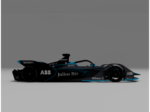 Formula E S06 Modelo 3D
