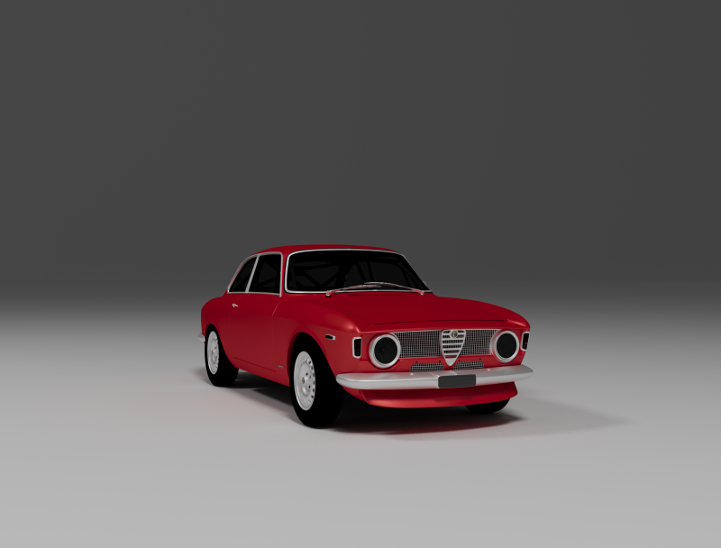 Alfa Romeo Giulia 3D Model .c4d .max .obj .3ds .fbx .stl .blend