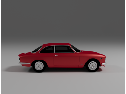 Alfa Romeo Giulia 3D Model