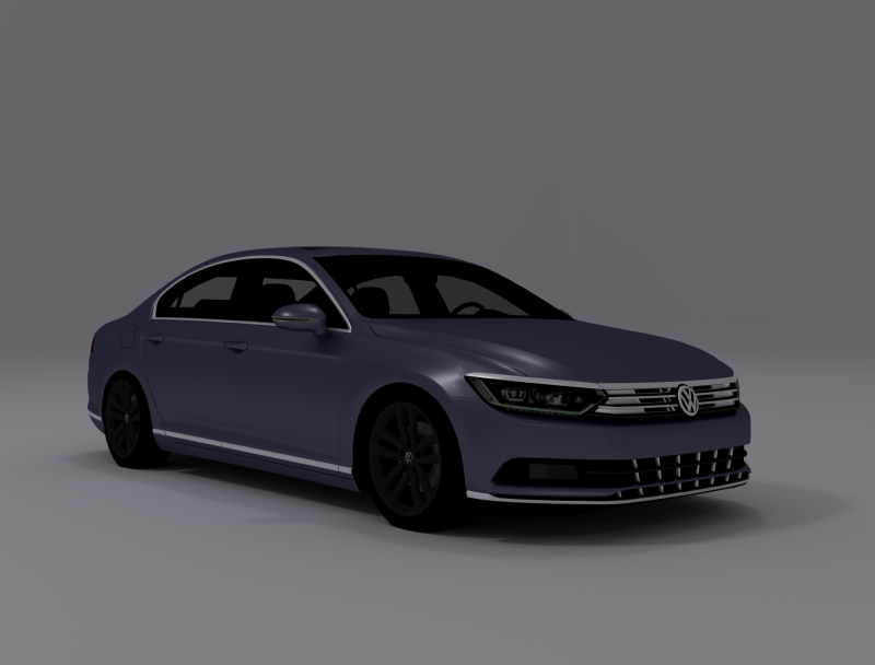 Volkswagen Passat B8 3Dモデル .c4d .max .obj .3ds .fbx .stl .blend