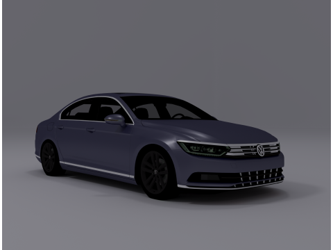 Volkswagen Passat B8 3D Modell
