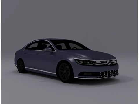 Volkswagen Passat B8 3D Model
