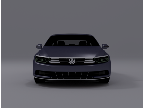 Volkswagen Passat B8 3Dモデル