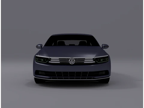 Volkswagen Passat B8 3D Model