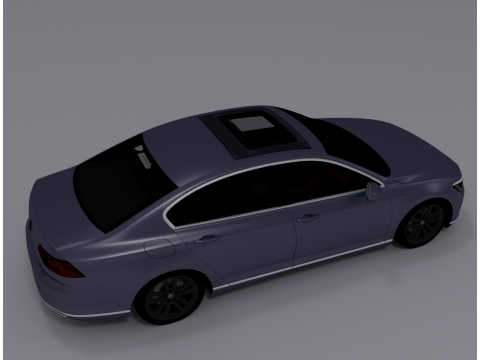 Volkswagen Passat B8 3Dモデル