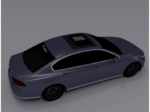Volkswagen Passat B8 3D Model