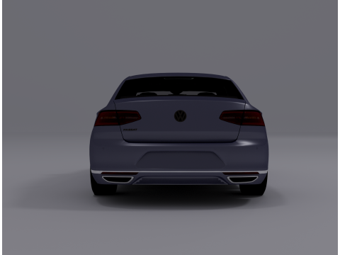 Volkswagen Passat B8 3Dモデル