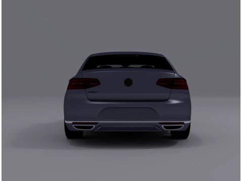 Volkswagen Passat B8 3D Model