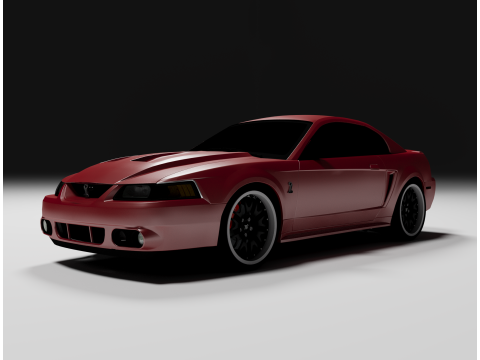 Shelby SVT 3D Model