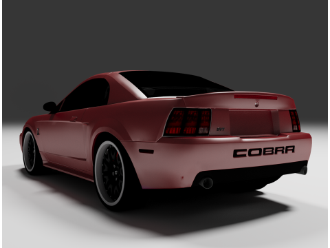 Shelby SVT 3D Model