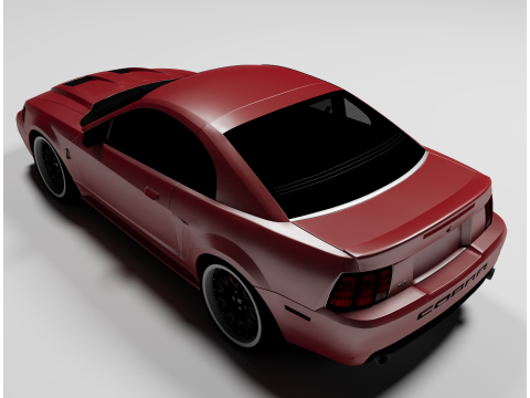 Shelby SVT 3D Model