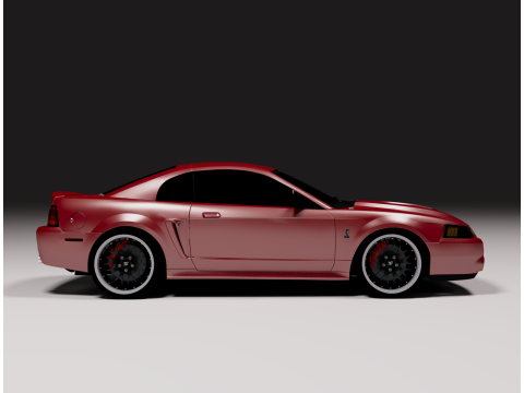 Shelby SVT 3D Model