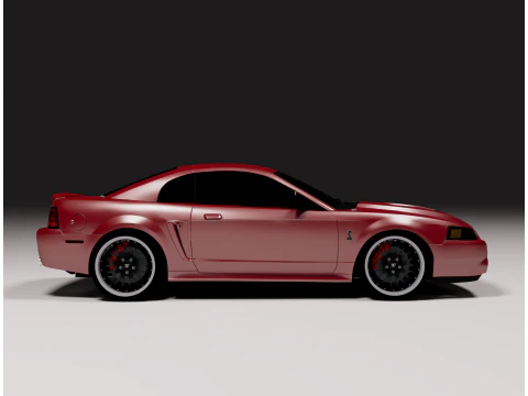Shelby SVT 3D Model