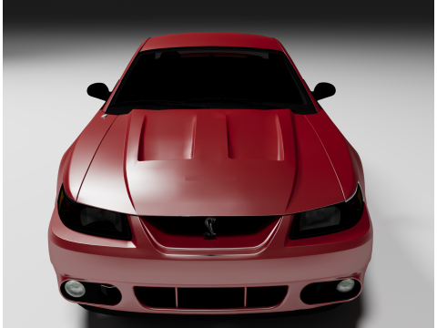Shelby SVT 3D Model