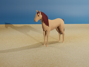 horse 3D Модель