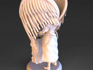 angel 3D Print Model