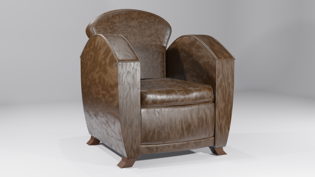 chair 3D Модель .c4d .max .obj .3ds .fbx .stl .blend 