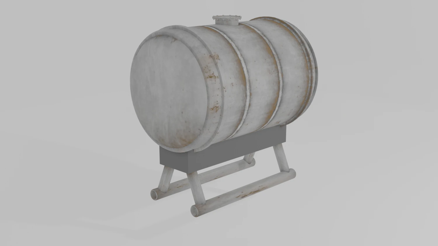 watertank 4 3D Model .c4d .max .obj .3ds .fbx .stl .blend