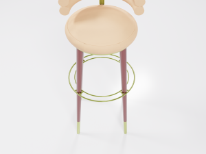 bar stool 3D 모델
