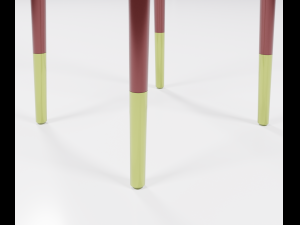 bar stool 3D 모델