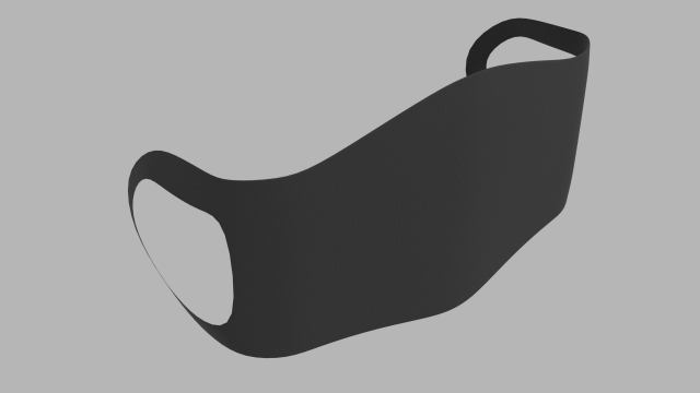 mask 3D 모델 .c4d .max .obj .3ds .fbx .stl .blend