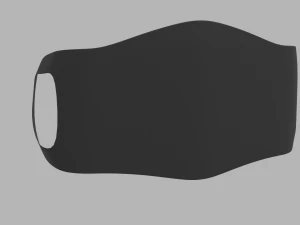 m&aacute;scara Modelo 3D