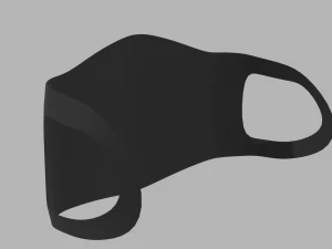 m&aacute;scara Modelo 3D