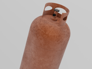 gas balloon Modello 3D