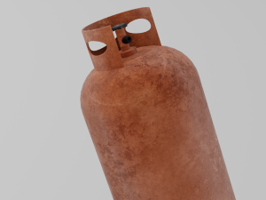 gas balloon Modello 3D
