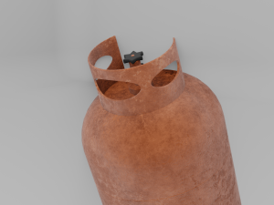 gas balloon Modello 3D