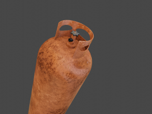 gas balloon Modello 3D
