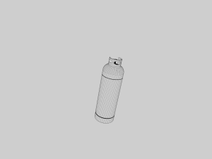 gas balloon Modello 3D