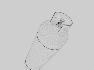 gas balloon Modello 3D