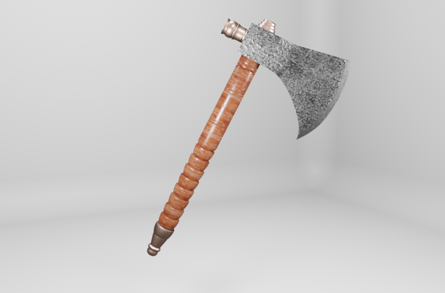 axe Modèle 3D .c4d .max .obj .3ds .fbx .stl .blend 