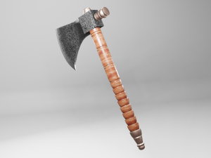 axe Modèle 3D
