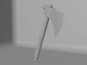 axe Modèle 3D