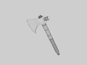 axe Modèle 3D