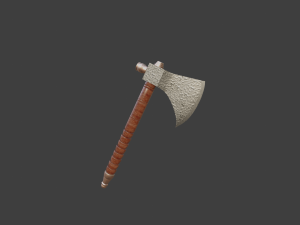 axe Modèle 3D
