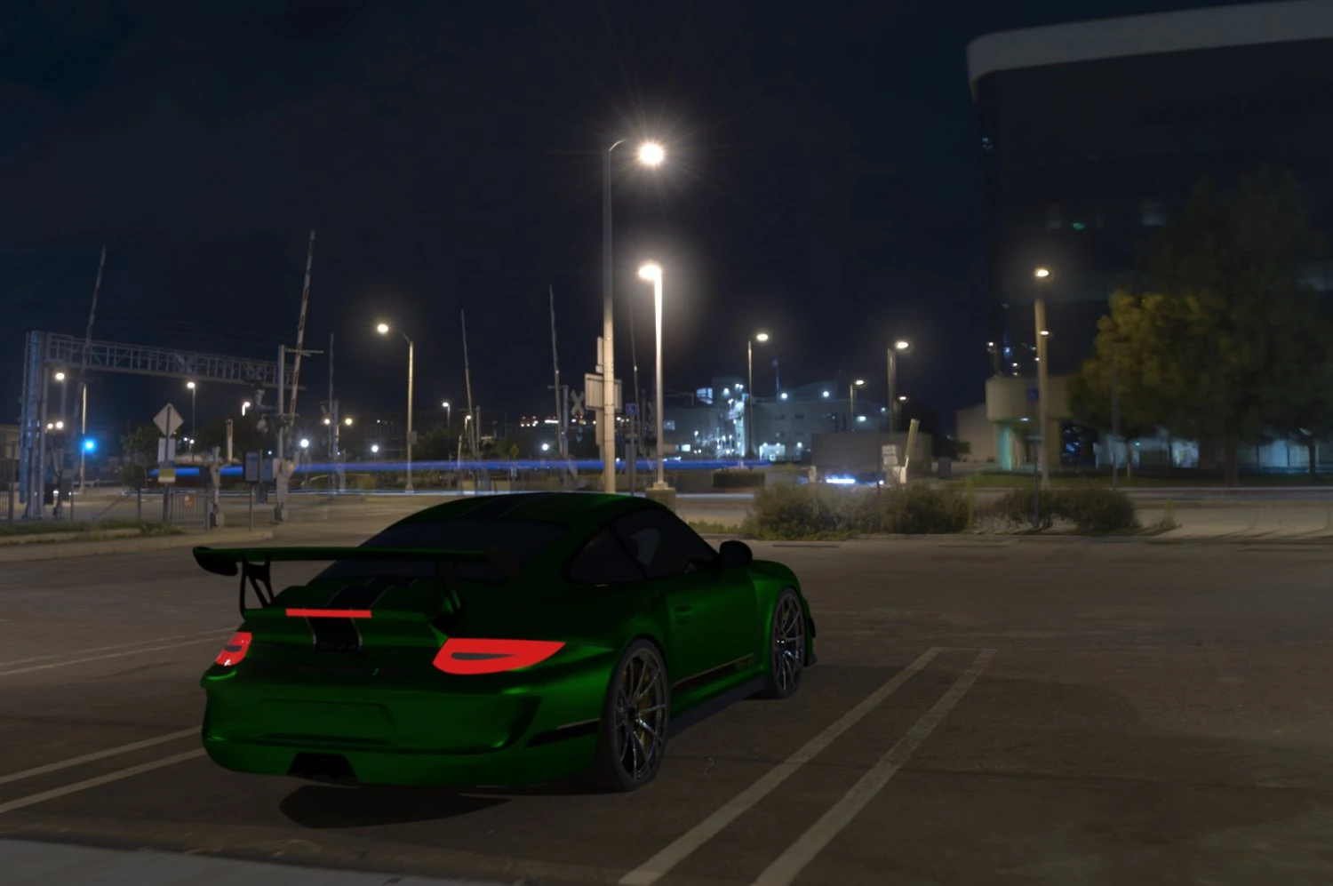 porsche 911 gt3 rs 40 3D Model .c4d .max .obj .3ds .fbx .stl .blend 