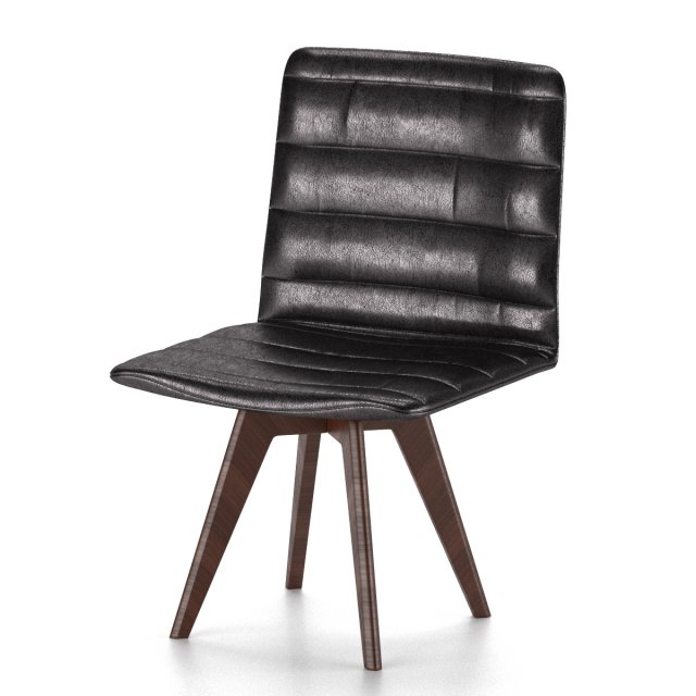modern leather chair Model 3D .c4d .max .obj .3ds .fbx .stl .blend