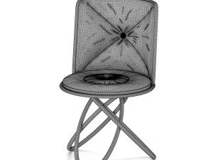 modern leather chair Model 3D